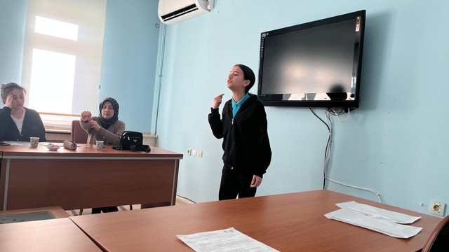 Kargı'da İstiklal Marşı'nı güzel okuma yarışması düzenlendi