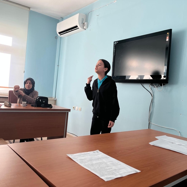 Kargı'da İstiklal Marşı'nı güzel okuma yarışması düzenlendi