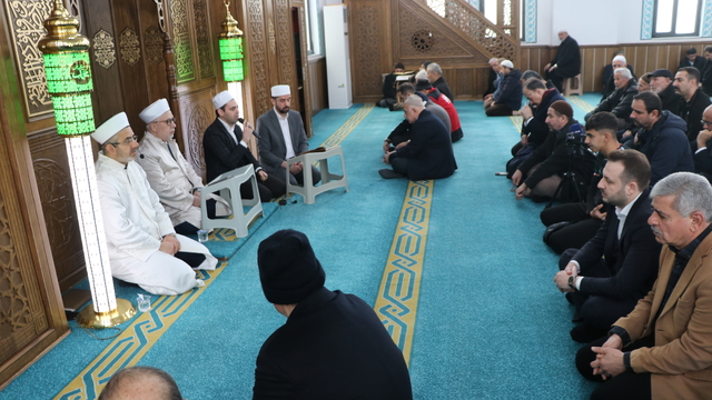 Siirt'te Kahramanmaraş merkezli depremlerde yaşamını yitirenler için mevlit okutuldu