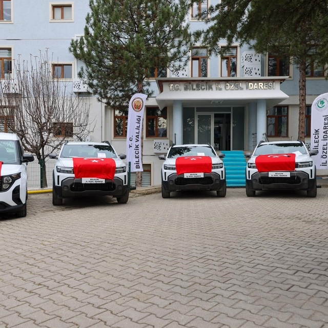 Bilecik İl Özel İdaresi araç filosunu güçlendiriyor