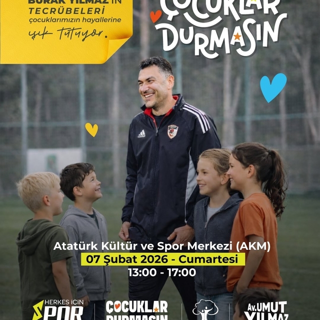 Yılmaz'dan çocuklara davet