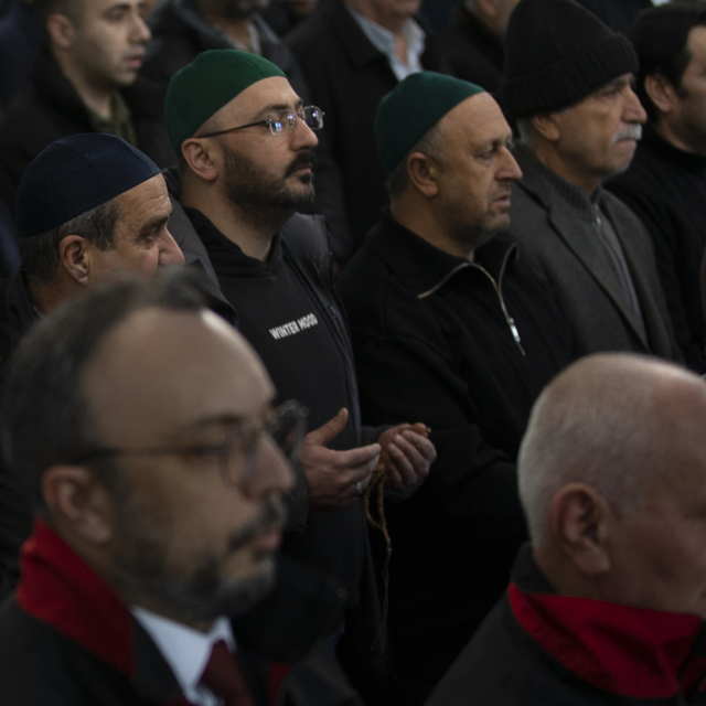 Kahramanmaraş merkezli depremlerde yaşamını yitirenler için Bolu'da mevlit...