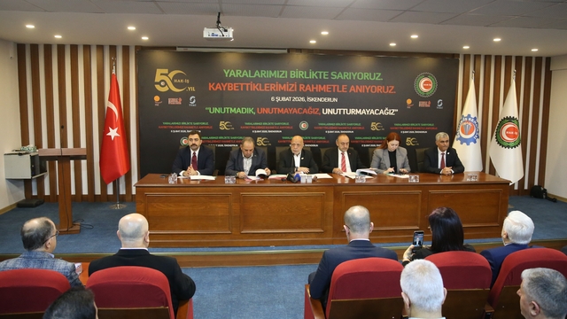 HAK-İŞ Genel Başkanı Arslan, Hatay'da konuştu: