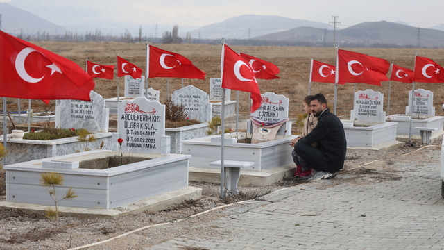 Elbistan'da 6 Şubat depremlerinde yaşamını yitirenler anıldı