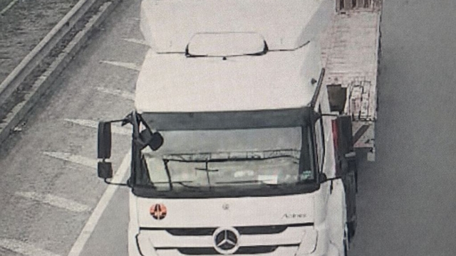Samsun'da plakasını kapatarak kantara girmeyen tır sürücüsüne 31 bin 348 lira ceza kesildi