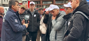 6 Şubat depremlerinde hayatını kaybedenler Uşak'ta dualarla anıldı