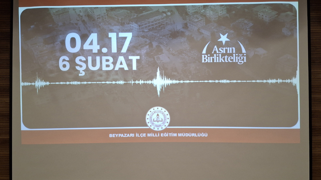 Beypazarı'nda 6 Şubat depremlerinin 3'üncü yılında etkinlik düzenlendi