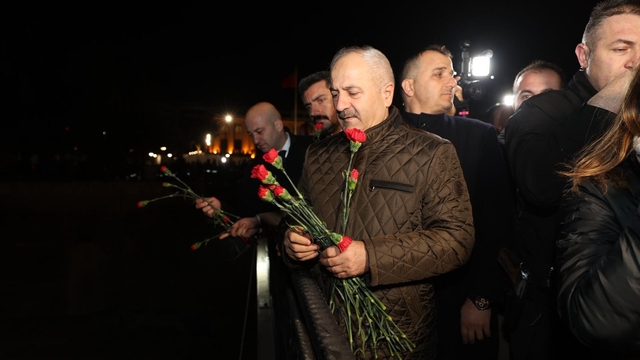 Başkan Büyükgöz, Hatay'da depremde hayatını kaybedenleri andı