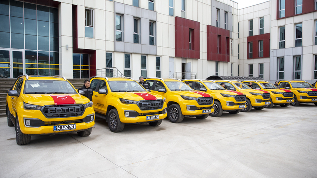 Bolu İl Özel İdaresinin filosuna 17 araç katıldı