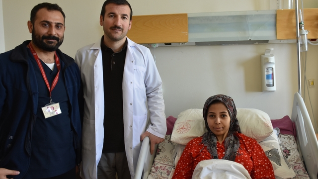 Şırnak'ta dalağı normalin iki katına çıkan kadın laparoskopik yöntemle sağlığına kavuştu