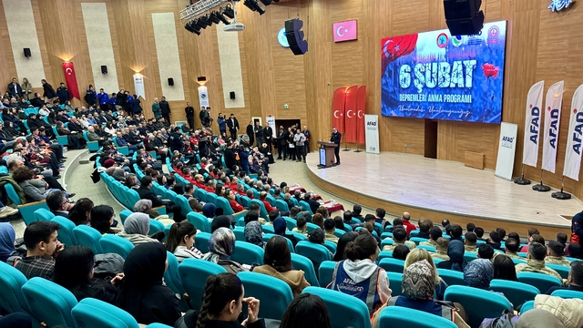 Kırşehir'de 6 Şubat Depremleri Anma Programı düzenlendi