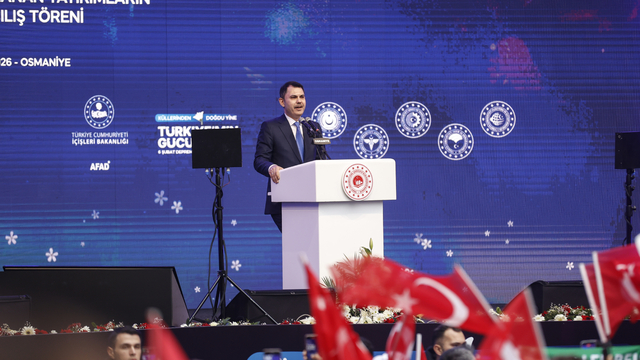 Bakan Kurum, 6 Şubat Depremleri Anma Programı ve Toplu Açılış Töreni'nde konuştu: