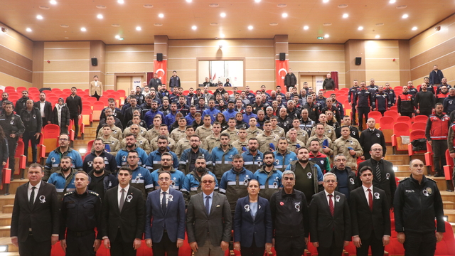 Burdur'da 6 Şubat Depremleri Anma Programı düzenlendi