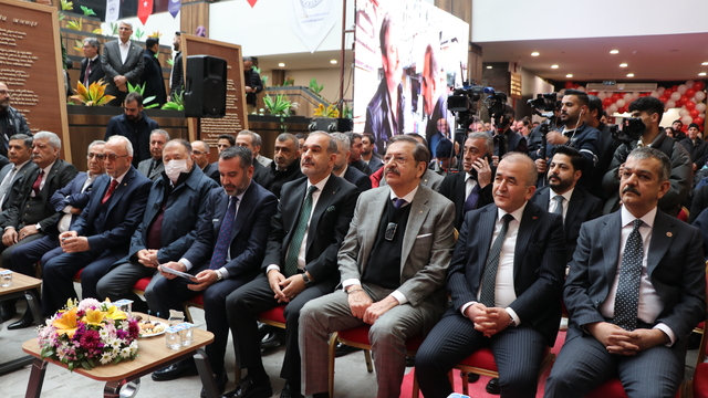 TOBB Başkanı Hisarcıklıoğlu, Elazığ'da fuar açılışında konuştu: