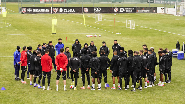 Gaziantep FK, Kasımpaşa maçı hazırlıklarına başladı