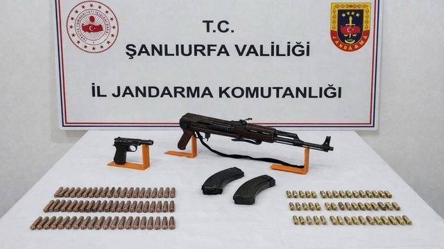 Şanlıurfa'da silah kaçakçılığı operasyonu: 13 gözaltı
