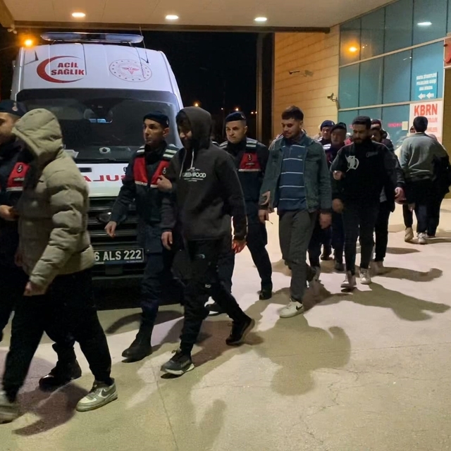 Bursa'da 7 kaçak göçmen yakalandı