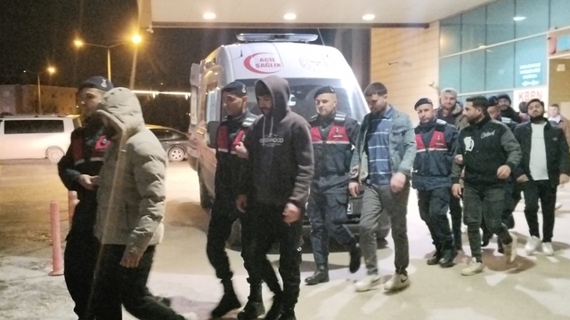 Bursa'da 7 düzensiz göçmen yakalandı