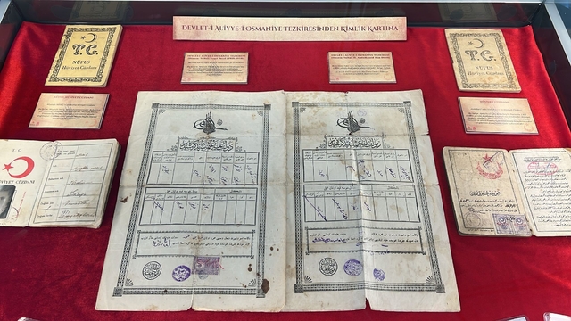 Bayburt'ta 150 yıllık nüfus arşivi sergilendi