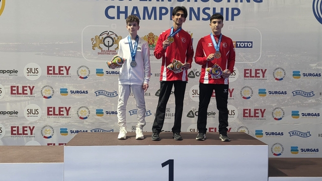 Aydınlı sporcudan Avrupa şampiyonasında çifte madalya