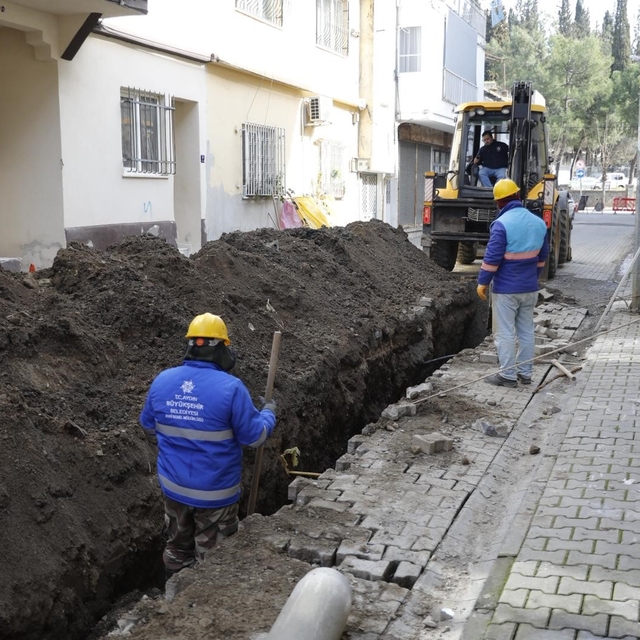 Efeler'in altyapısı güçleniyor