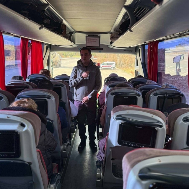 Bilecik'te sivil otobüs denetimi yapıldı