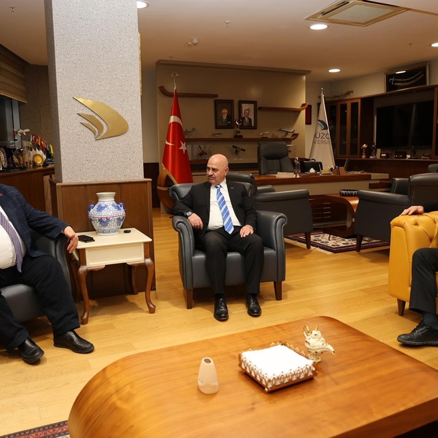 Rektör Sözbir TÜBA Başkanı Şekeri ağırladı