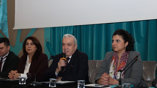 Başkan Şadi Özdemir, temizlik işçileri ile buluştu