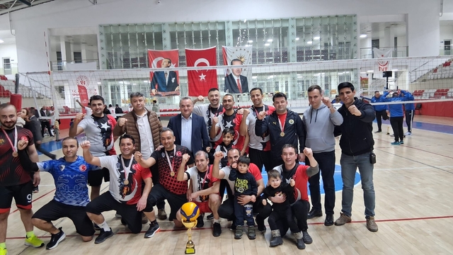 Bilecik'te Kurumlar Arası Voleybol Turnuvası finali yapıldı