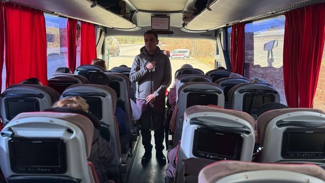 Bilecik'te sivil otobüs denetimi yapıldı