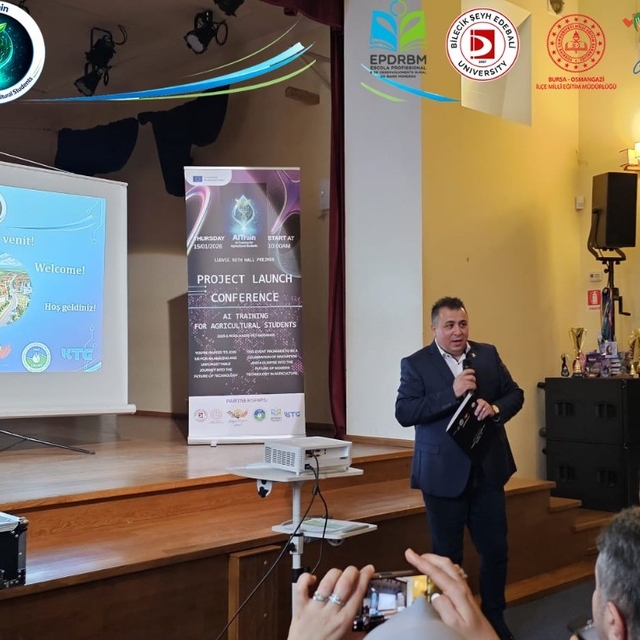 BŞEÜ'nün ortak olduğu "Erasmus+ AITrain Projesinin" açılış toplantısı Roman...