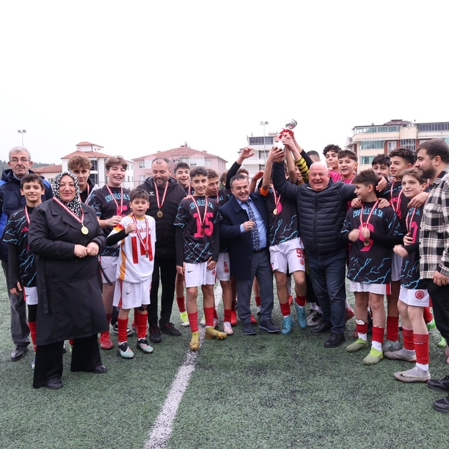U14 Gençler Ligi futbol müsabakaları tamamlandı