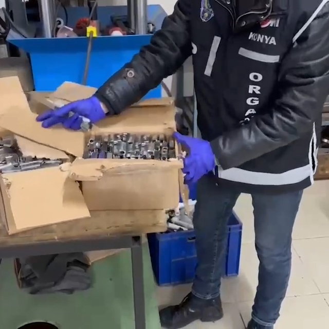 Konya'da silah kaçakçılığı operasyonu; 6 tutuklama