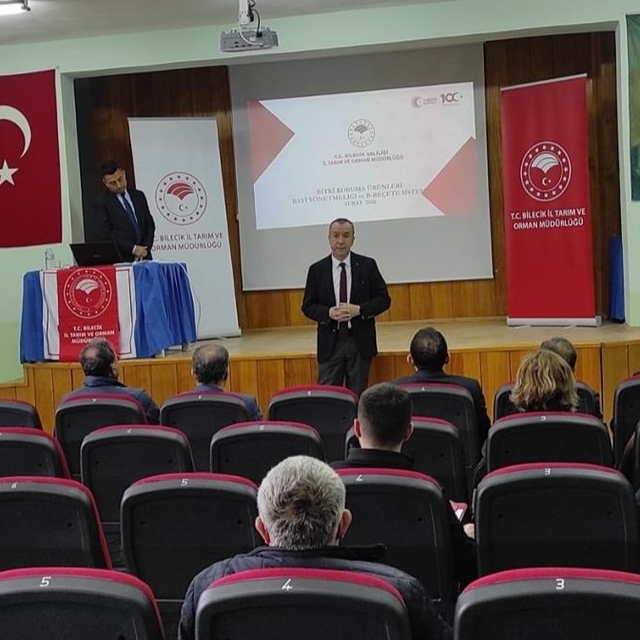 Tarım şehri Bilecik'te  üreticilere hayati bilgilendirme