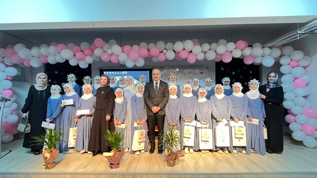 Eskişehir'de 22 öğrenci hafızlığa ilk adımı attı