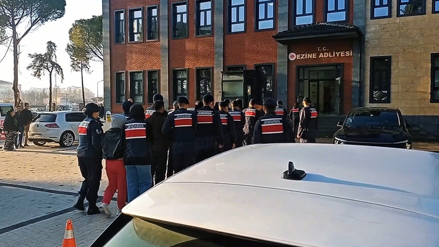 Çanakkale'de jandarmadan uyuşturucu operasyonuna 8 tutuklama