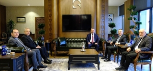 Rektör Kırışık'tan TOGÜ Rektörü Yılmaz'a ziyaret