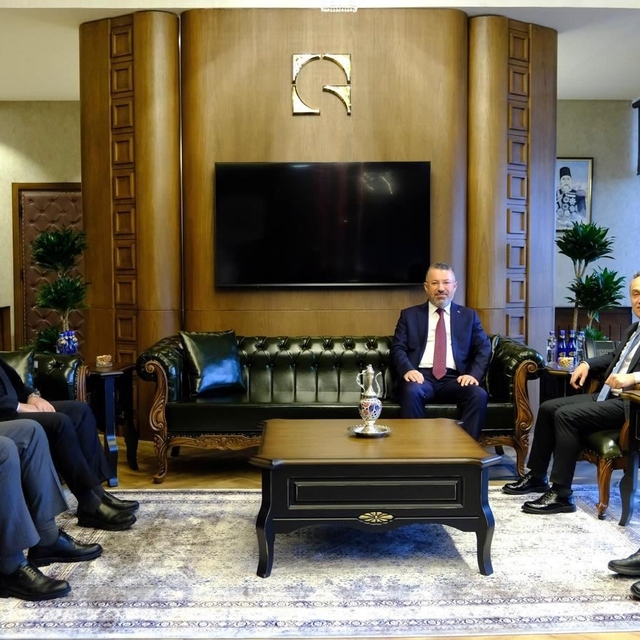 Rektör Kırışık'tan TOGÜ Rektörü Yılmaz'a ziyaret