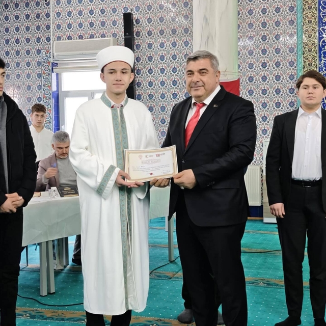 İmam Hatip Liseleri erkek öğrenciler arası düzenlenen yarışma sona erdi