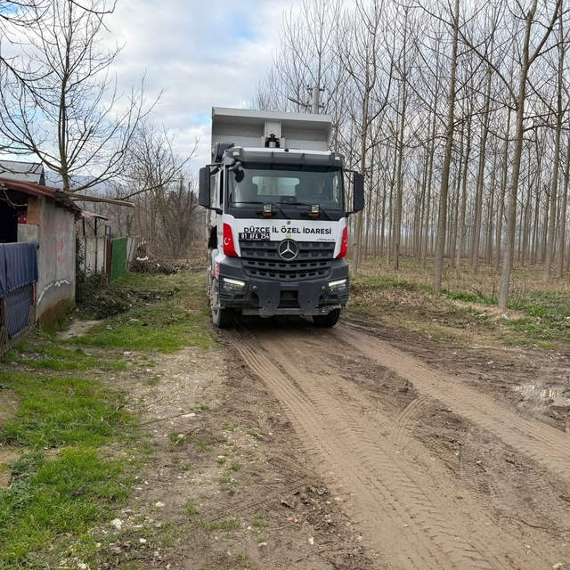 Ara yollarda bakım çalışmaları sürüyor