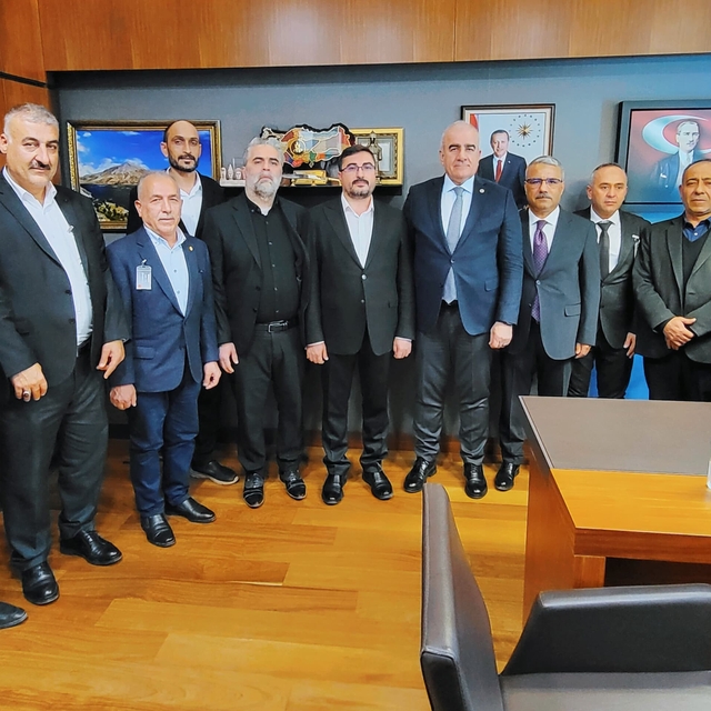 AESOB heyetinden TBMM'de esnaf gündemi