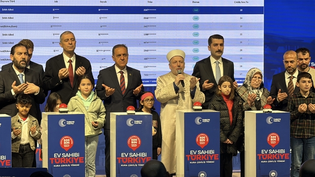 Yalova'da inşa edilecek bin 805 konutun kura çekimi gerçekleştirildi