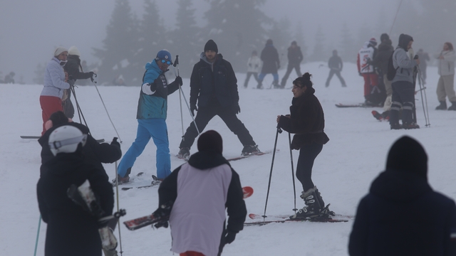 Uludağ'da rekor yoğunluk: 47 bin araç giriş yaptı