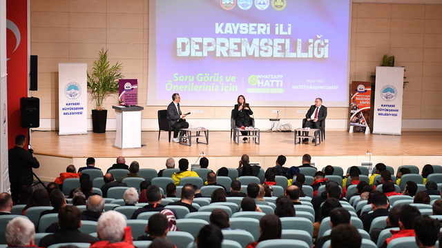 "Kayseri İli Depremselliği" programı düzenlendi