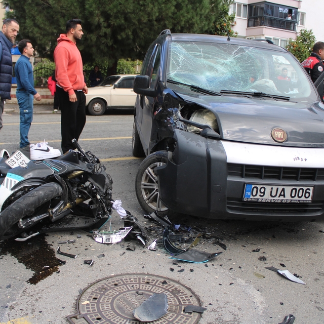 Aydın'da korkutan kaza: 1 ağır yaralı