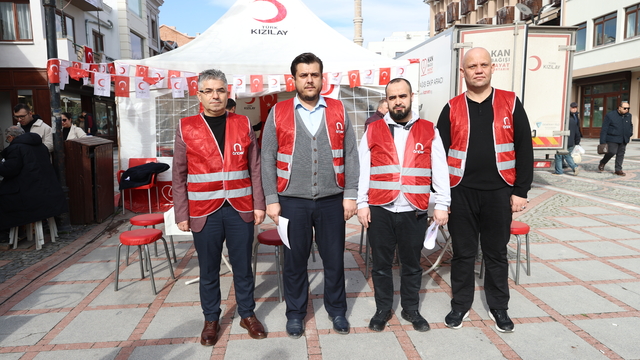 Edirne'de kan bağışı kampanyası düzenlendi