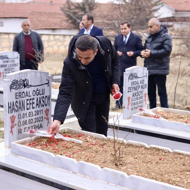 Akçadağ'da 6 Şubat deprem şehitleri dualarla anıldı
