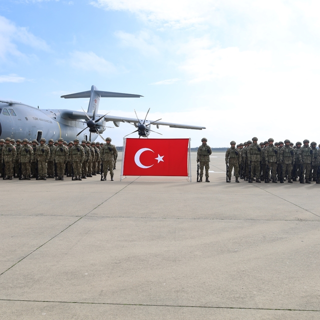Almanya'da yapılacak NATO tatbikatı için Mehmetçikler yola çıktı