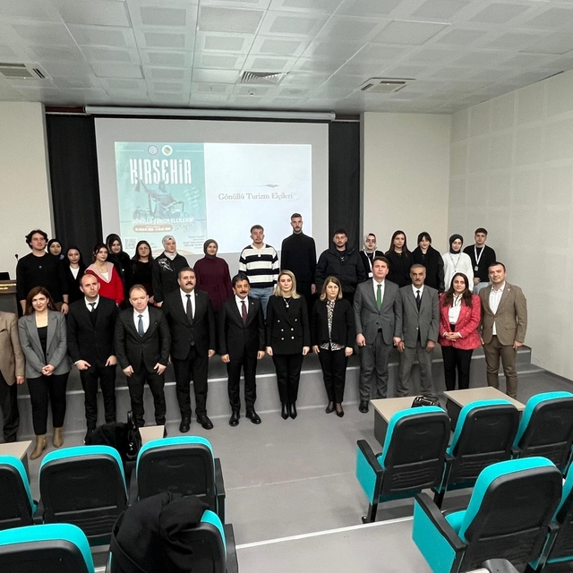 Kırşehir'de 'Gönüllü Turizm Elçileri' Projesi tanıtıldı
