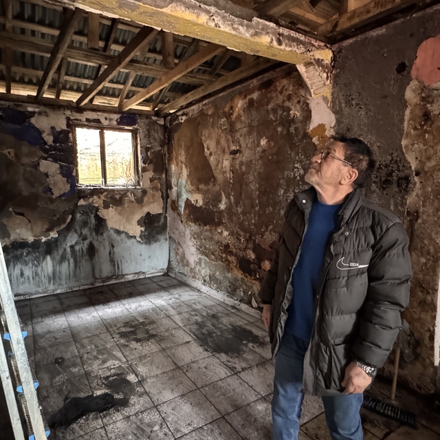 Yangın mağduru engelli vatandaş yardım bekliyor; "İğneden ipliğe her şeyim...